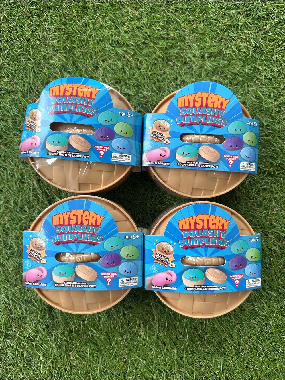 Viral Mystery Squashy Dumplings Blind Box Bundle Of 4 Brand New